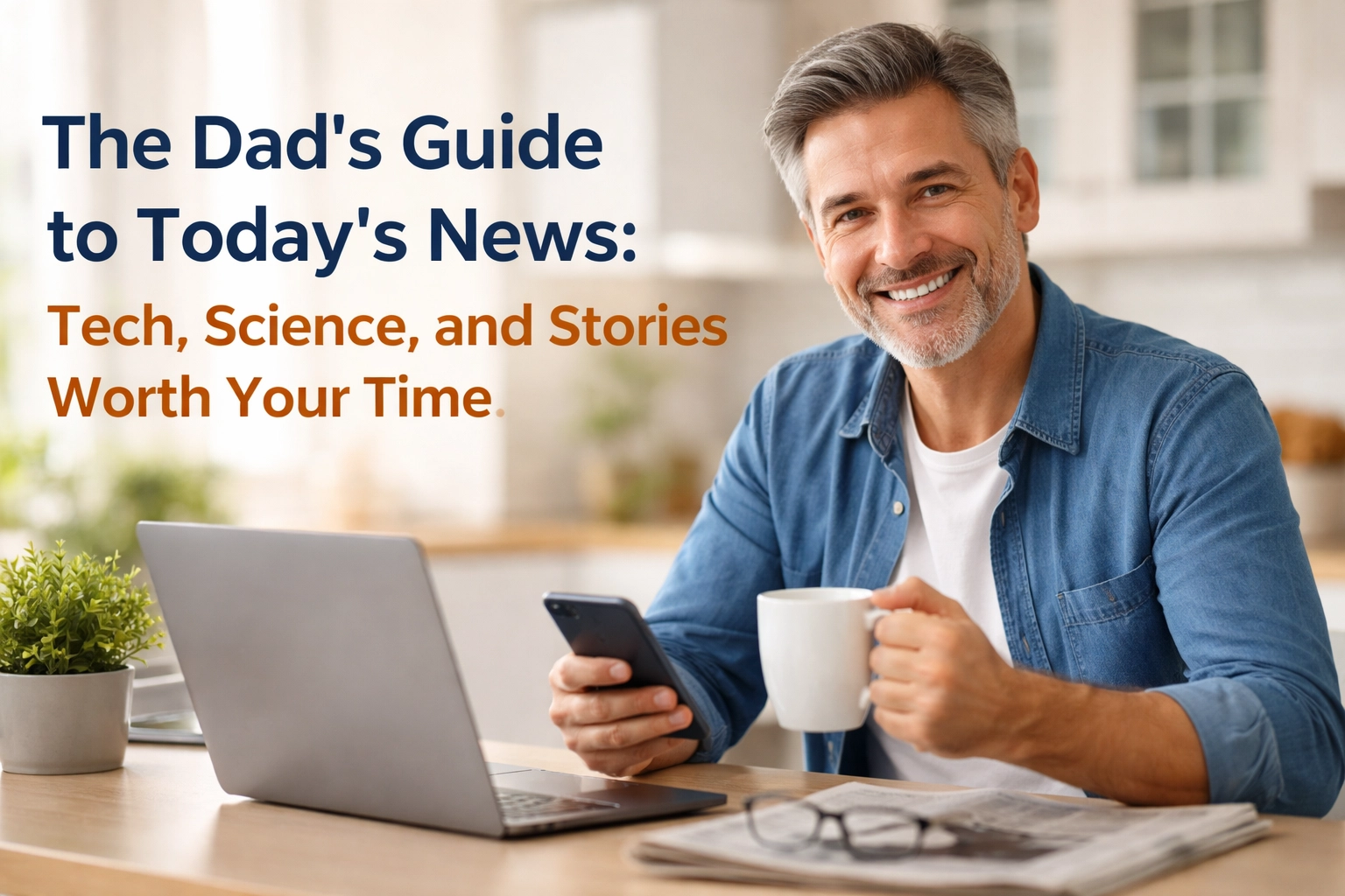 Image accompanying The Dad's Guide to Today's News: Tech, Science, and Stories Worth Your Time