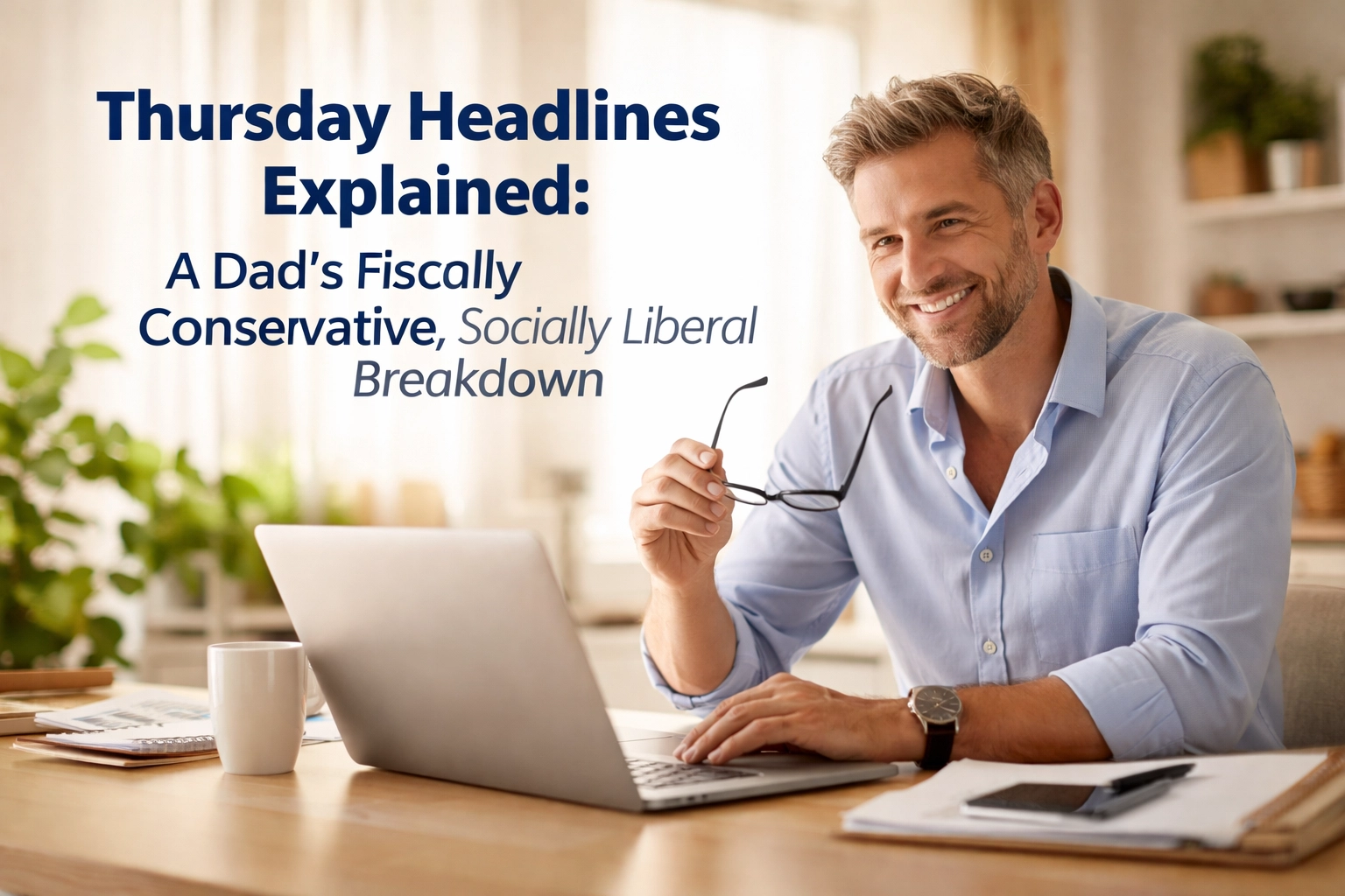 Image accompanying Thursday Headlines Explained: A Dad's Fiscally Conservative, Socially Liberal Breakdown