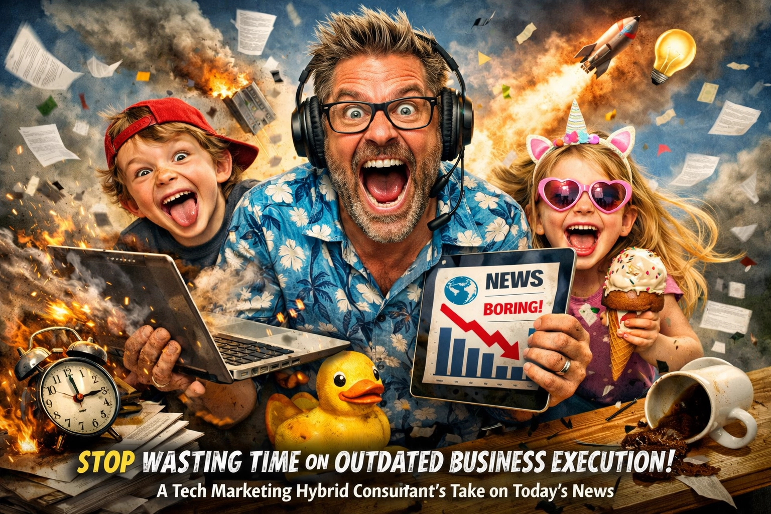 Image accompanying Stop Wasting Time on Outdated Business Execution: A Tech Marketing Hybrid Consultant’s Take on Today’s News