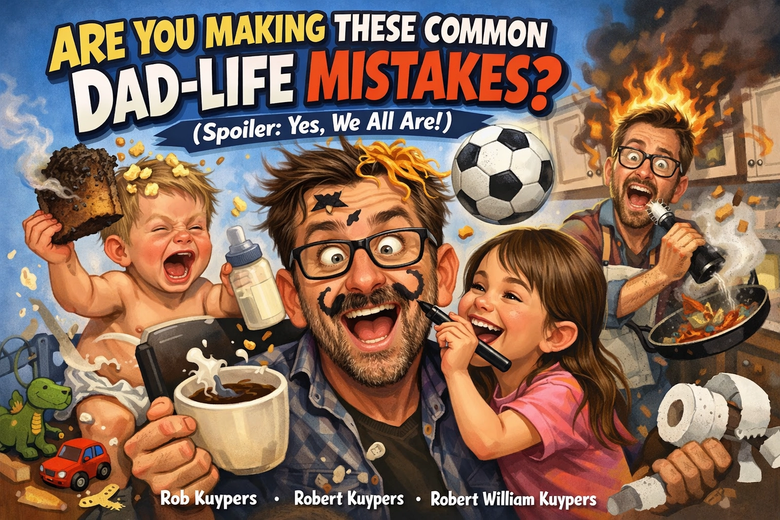 Image accompanying Are You Making These Common Dad-Life Mistakes? (Spoiler: Yes, We All Are)