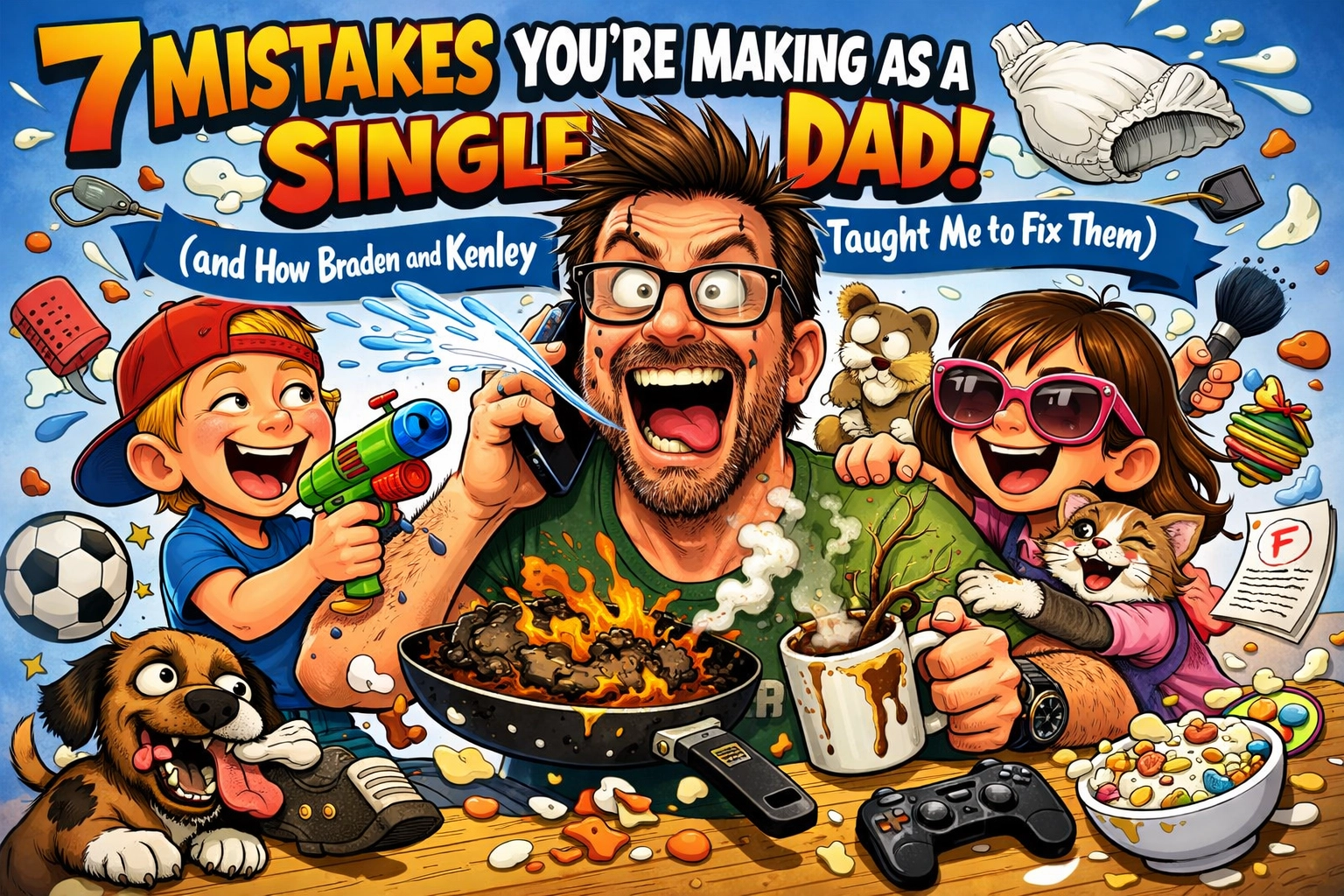 Image accompanying 7 Mistakes You’re Making as a Single Dad (and How Braden and Kenley Taught Me to Fix Them)