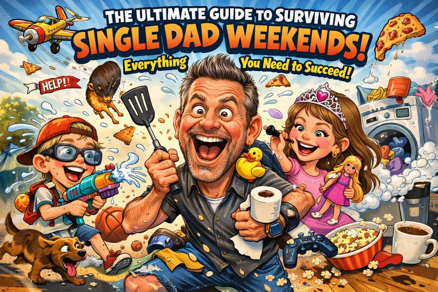 Image accompanying The Ultimate Guide to Surviving Single Dad Weekends: Everything You Need to Succeed