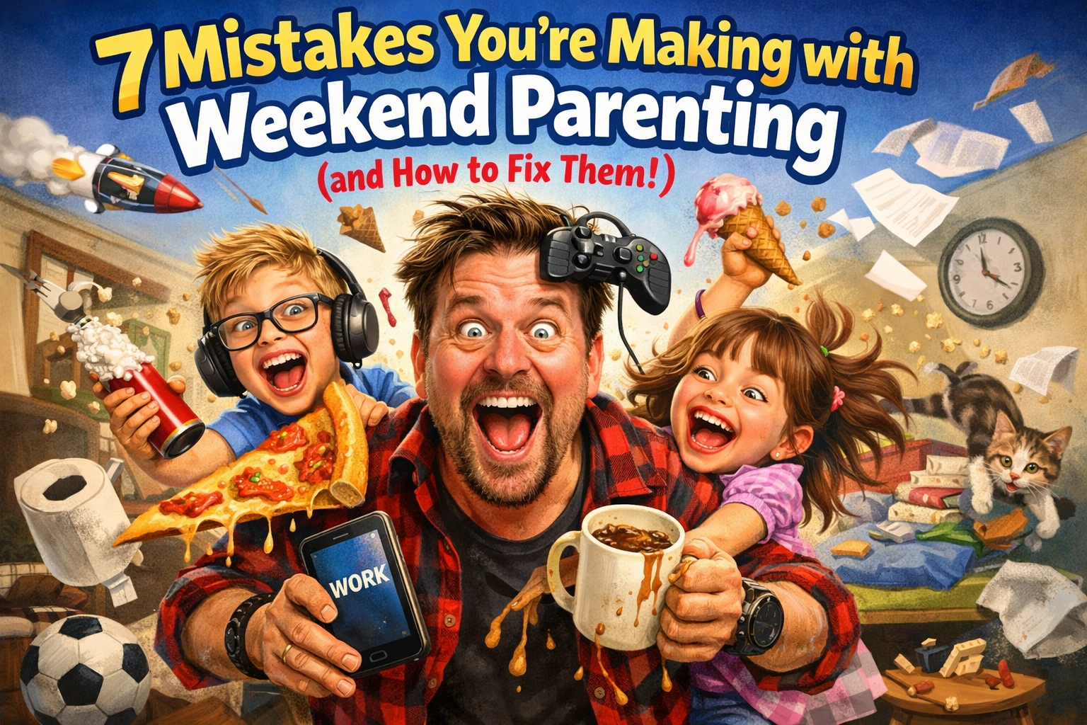 Image accompanying 7 Mistakes You’re Making with Weekend Parenting (and How to Fix Them)