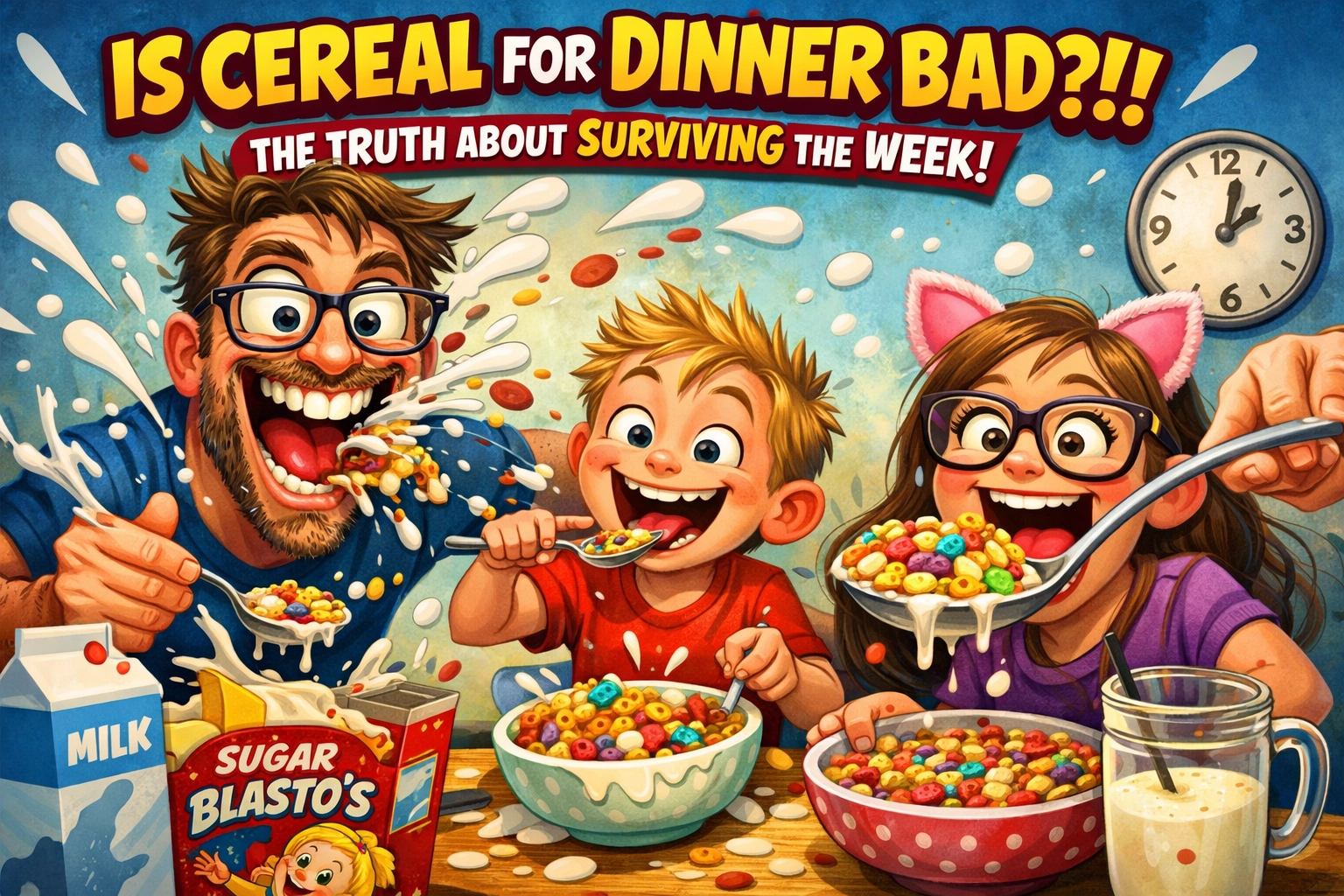 Image accompanying Is Cereal for Dinner Actually Bad? The Truth About Surviving the Week