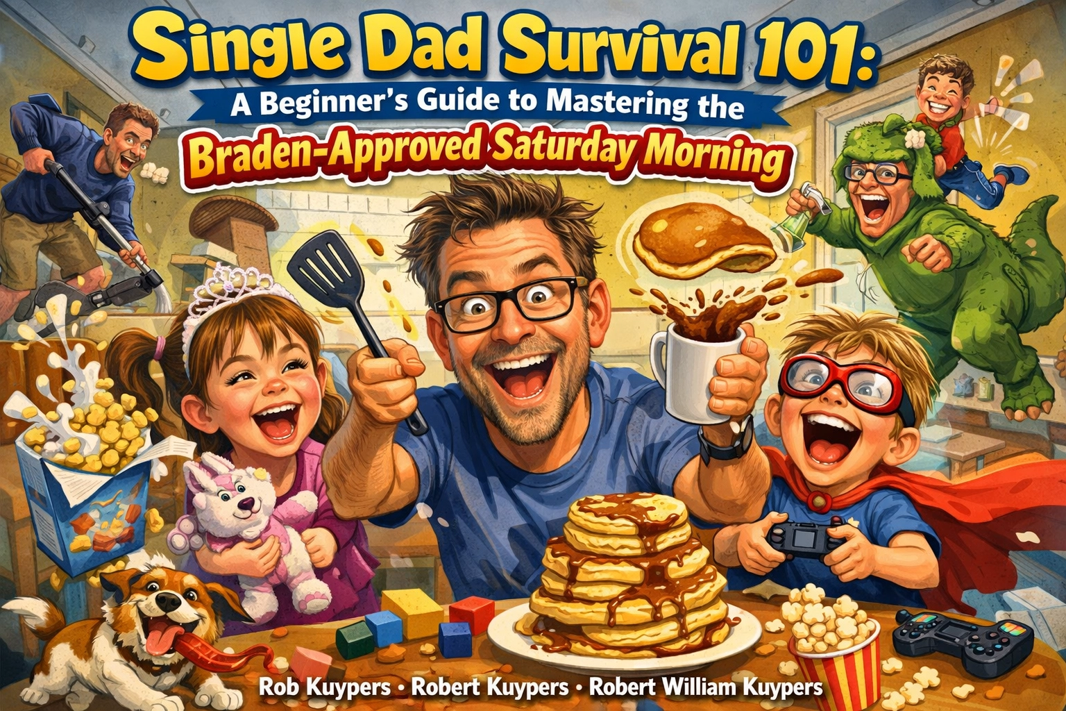 Image accompanying Single Dad Survival 101: A Beginner’s Guide to Mastering the Braden-Approved Saturday Morning