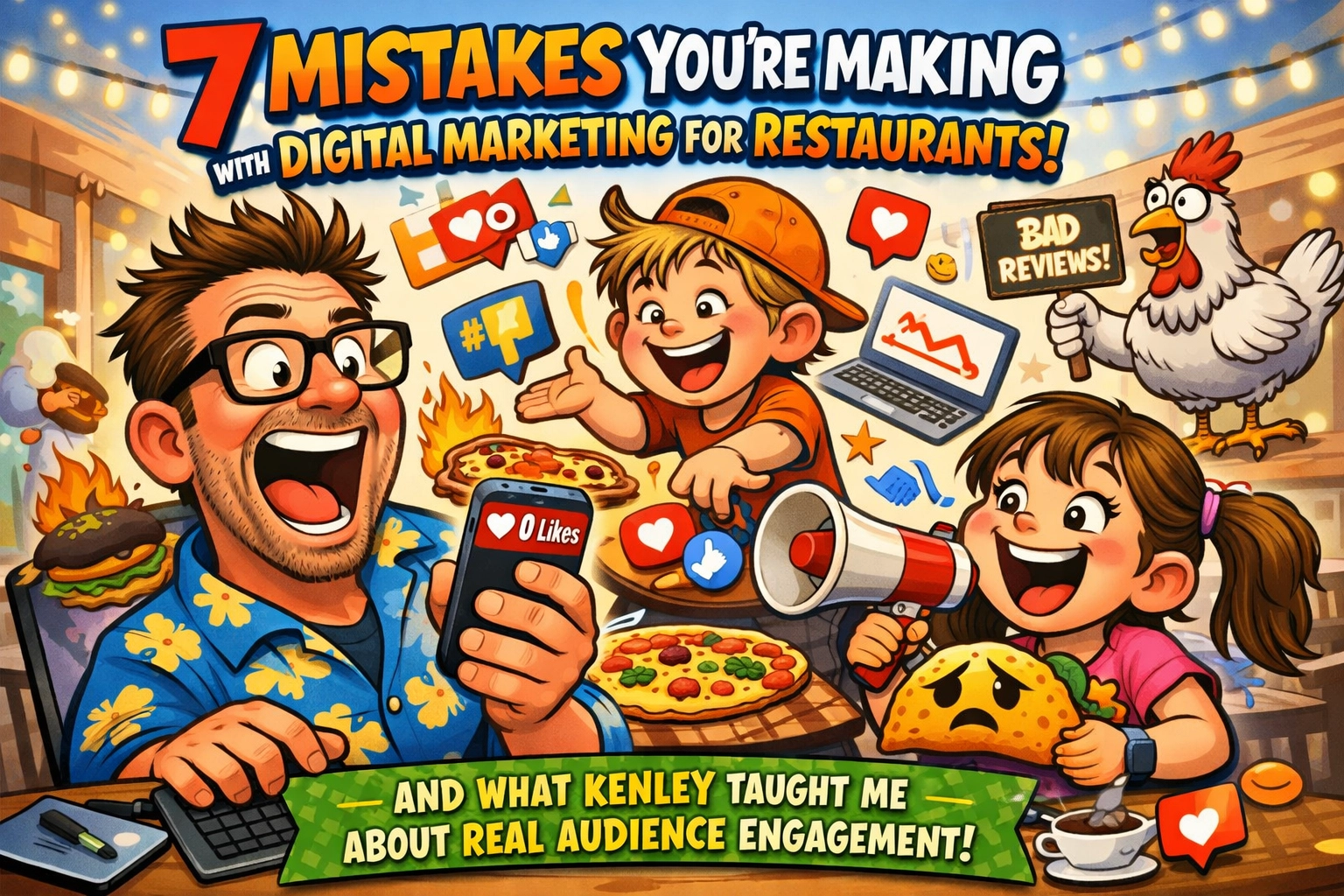 Image accompanying 7 Mistakes You’re Making with Digital Marketing for Restaurants (And What Kenley Taught Me About Real Audience Engagement)
