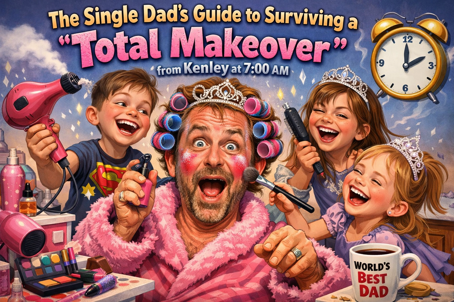 Image accompanying The Single Dad’s Guide to Surviving a “Total Makeover” from Kenley at 7:00 AM