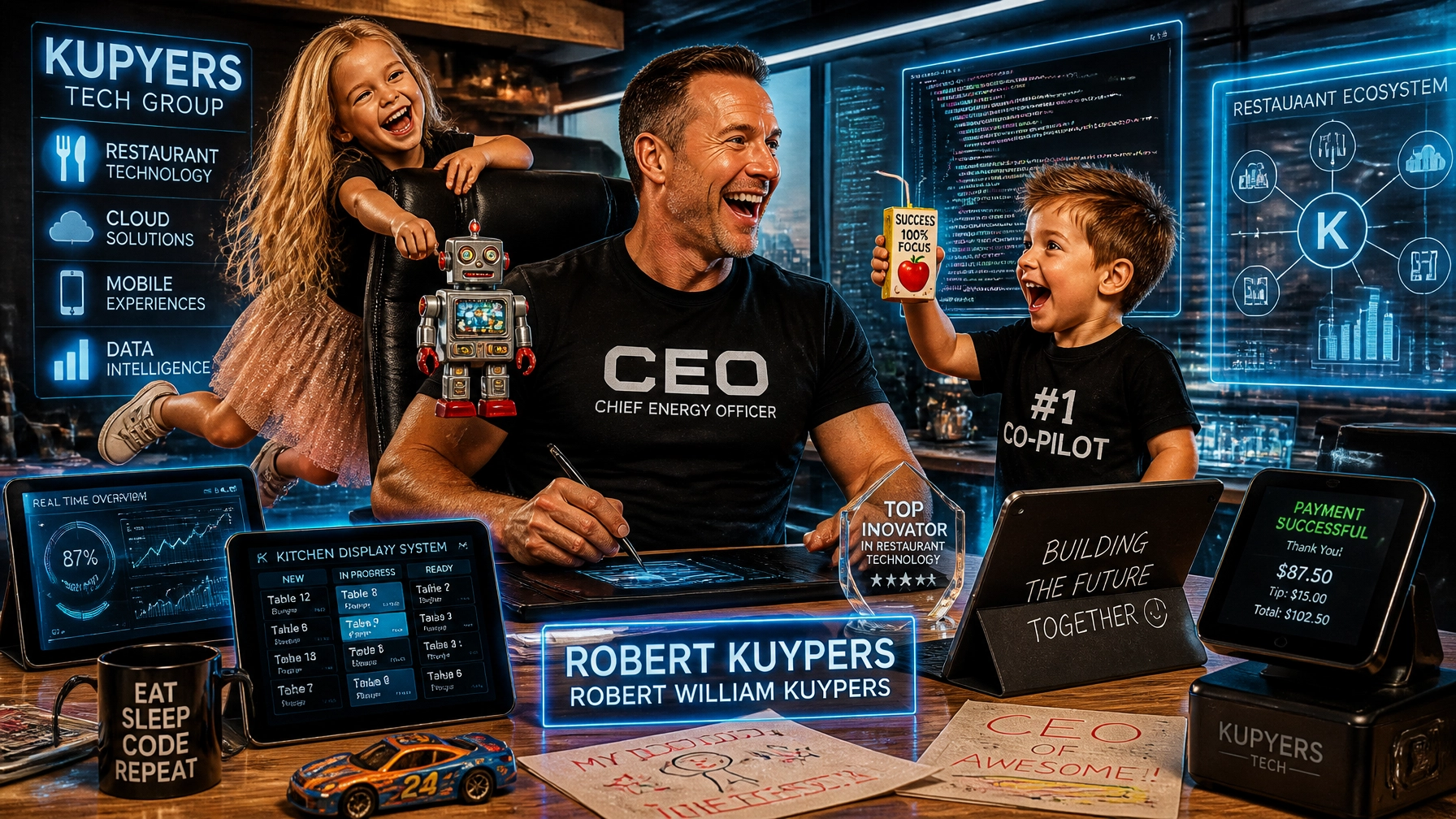 Image accompanying Single Dad Survival 101: A Beginner’s Guide to Mastering the Tech Marketing Hybrid Consultant Life