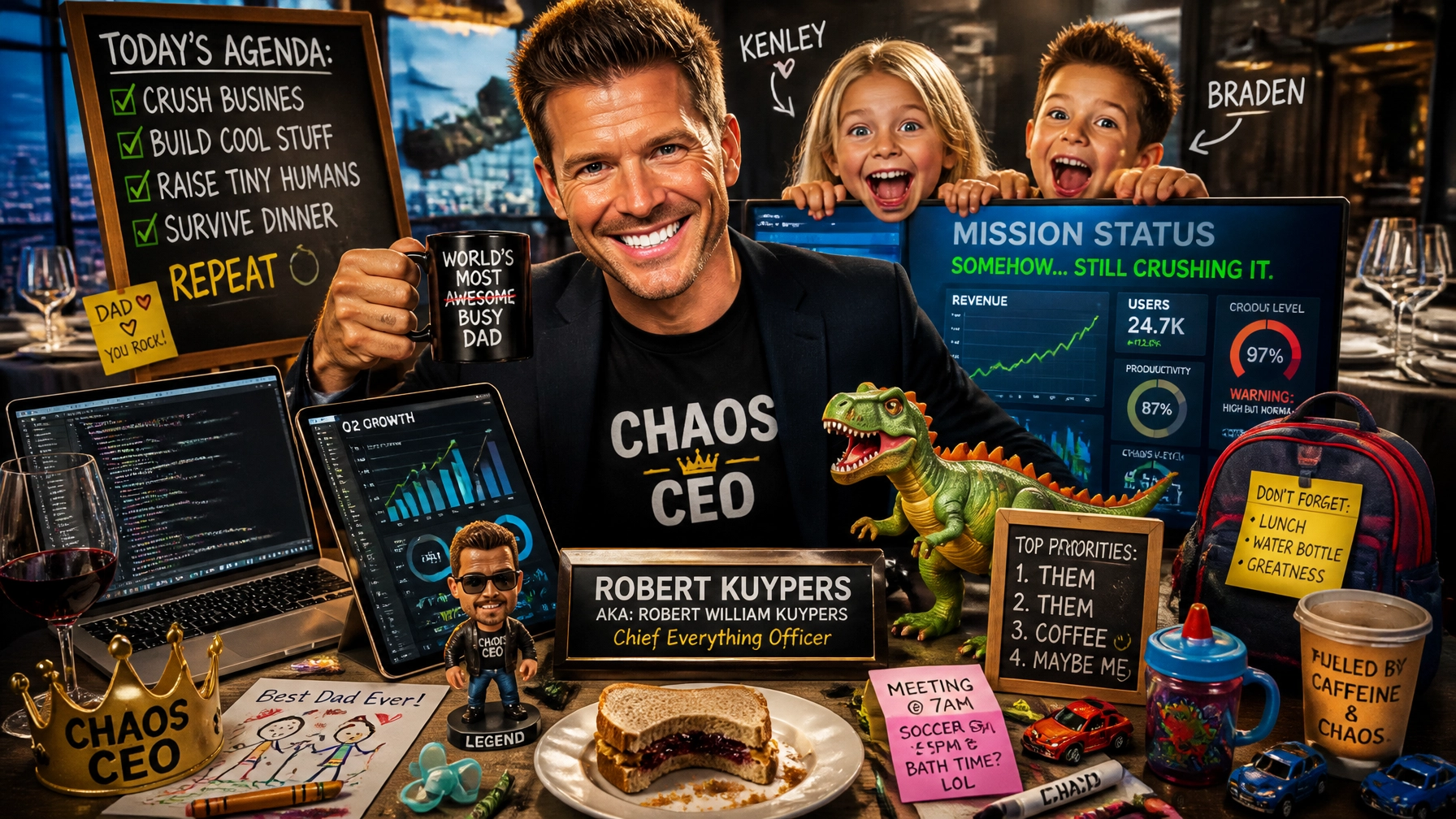Image accompanying Restaurant Technology Consultant Vs. Single Dad: Which Is Harder?