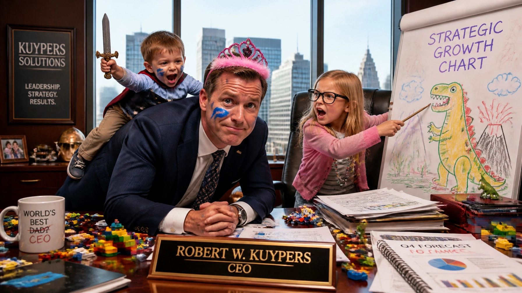 Image accompanying Is Your Toddler More Demanding Than Your C-Level Executive? Lessons from Single Dad Life and Executive Networking for Restaurants