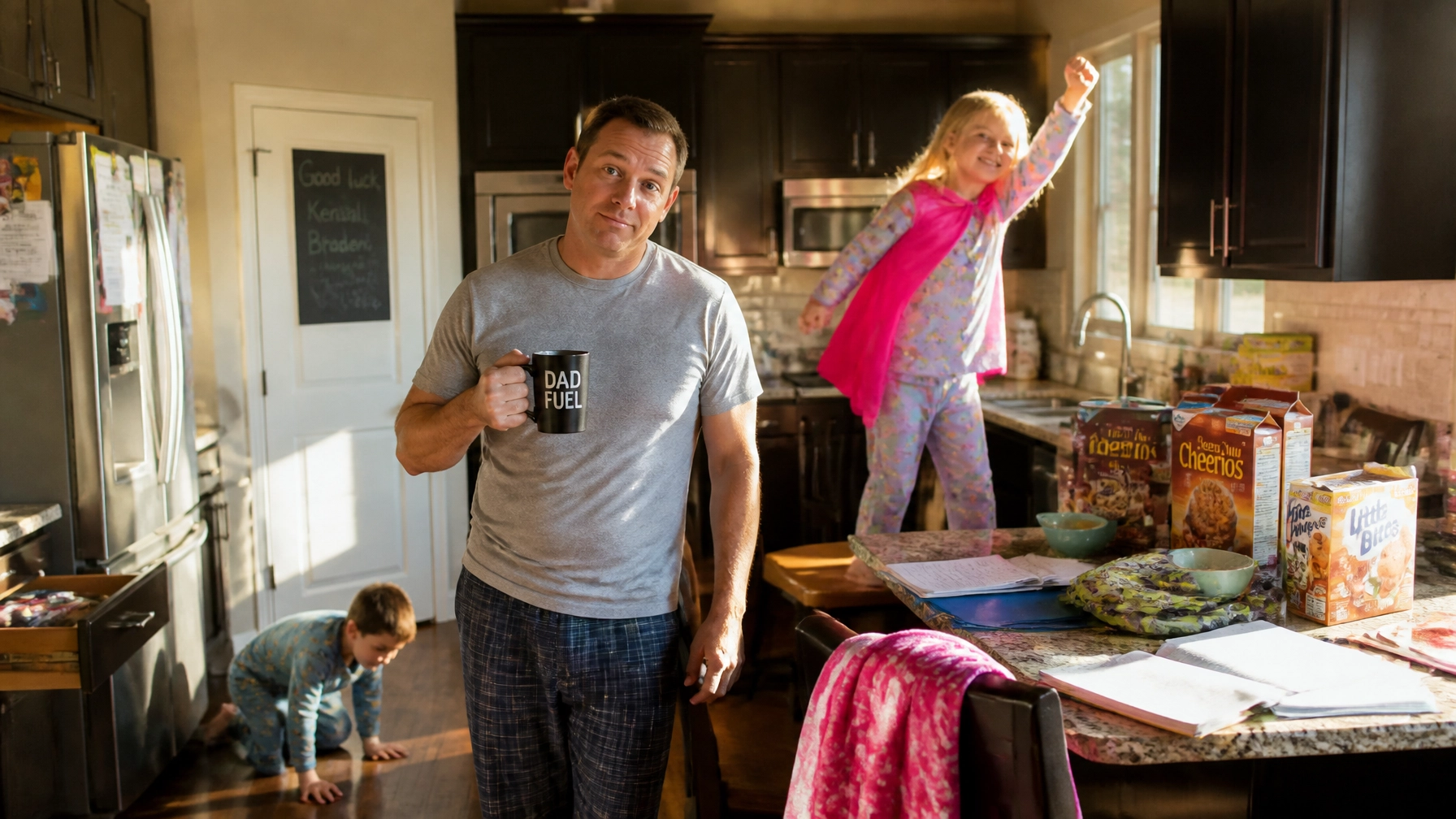 Image accompanying Struggling For Sanity? 10 Hilarious Examples of My Morning Chaos with Kenley